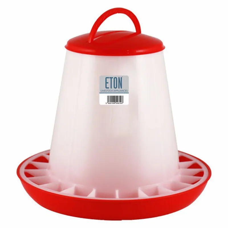 Eton TSF Poultry Feeder Red in Red - 6kg
